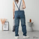 ゆるサロペットデニムパンツ | A.NATALY | 詳細画像4 