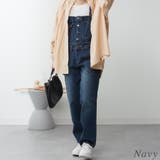 ゆるサロペットデニムパンツ | A.NATALY | 詳細画像6 