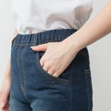 ストレッチデニムウェストゴムスリムパンツ | A.NATALY | 詳細画像12