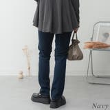 ストレッチデニムウェストゴムスリムパンツ | A.NATALY | 詳細画像4