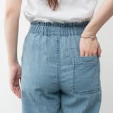 ライトオンスデニムリラックスワイドパラシュートパンツ | A.NATALY | 詳細画像13