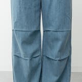 ライトオンスデニムリラックスワイドパラシュートパンツ | A.NATALY | 詳細画像15