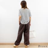 ミニ裏毛切り替えパンツ | A.NATALY | 詳細画像4