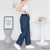 エアリーデニムウェストゴムパンツ | A.NATALY | 詳細画像3 