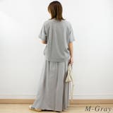 ミニ裏毛裾切りっぱなしフレアスカート | A.NATALY | 詳細画像4