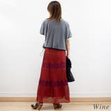 シアープリーツメッシュティアードスカート | A.NATALY | 詳細画像4 