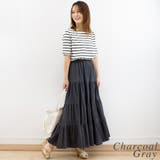 3段ティアードマキシスカート | A.NATALY | 詳細画像1 