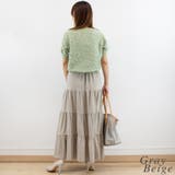 3段ティアードマキシスカート | A.NATALY | 詳細画像4 