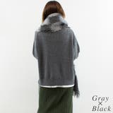 起毛チェックマフラー | A.NATALY | 詳細画像7