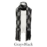 起毛チェックマフラー | A.NATALY | 詳細画像12