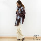 起毛チェックマフラー | A.NATALY | 詳細画像2