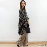 ビエラチェックポンチョ | A.NATALY | 詳細画像7 