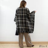 ビエラチェックポンチョ | A.NATALY | 詳細画像8 