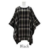 ビエラチェックポンチョ | A.NATALY | 詳細画像12 