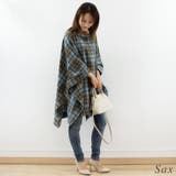 ビエラチェックポンチョ | A.NATALY | 詳細画像1 
