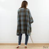 ビエラチェックポンチョ | A.NATALY | 詳細画像2 