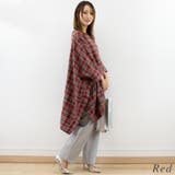 ビエラチェックポンチョ | A.NATALY | 詳細画像3 