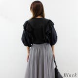 バルーンスリーブフリルブラウス | A.NATALY | 詳細画像5