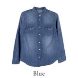 ノーカラーウェスタンデニムシャツ | A.NATALY | 詳細画像7 