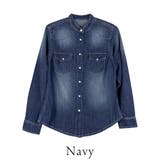 ノーカラーウェスタンデニムシャツ | A.NATALY | 詳細画像8 