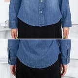 ノーカラーウェスタンデニムシャツ | A.NATALY | 詳細画像12 