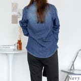 ノーカラーウェスタンデニムシャツ | A.NATALY | 詳細画像1 