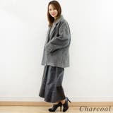 スライバーニットダブルコート | A.NATALY | 詳細画像8 