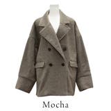 スライバーニットダブルコート | A.NATALY | 詳細画像10 