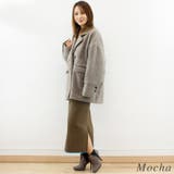 スライバーニットダブルコート | A.NATALY | 詳細画像2 