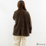 スライバーニットダブルコート | A.NATALY | 詳細画像5 