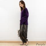 メッシュベロアプルオーバー | A.NATALY | 詳細画像2 