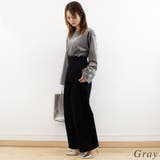 メッシュベロアプルオーバー | A.NATALY | 詳細画像6 