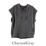 ミニ裏毛ノースリーブパーカー | A.NATALY | 詳細画像8 