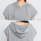 ミニ裏毛ノースリーブパーカー | A.NATALY | 詳細画像11 