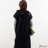 ミニ裏毛ノースリーブパーカー | A.NATALY | 詳細画像5 