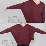 ドルマンスリーブVネックTシャツ | A.NATALY | 詳細画像28 