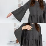 ペプラムギャザーブラウス風カットソー | A.NATALY | 詳細画像10 