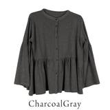 ペプラムギャザーブラウス風カットソー | A.NATALY | 詳細画像5 