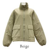 合繊ツイル中綿スタンドジャケット | A.NATALY | 詳細画像9 