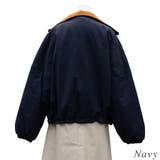 合繊ツイル中綿スタンドジャケット | A.NATALY | 詳細画像1 