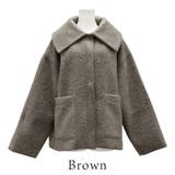 カールシャギーケープミドルブルゾン | A.NATALY | 詳細画像8 