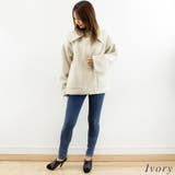 カールシャギーケープミドルブルゾン | A.NATALY | 詳細画像2 