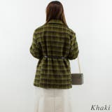 チェックシャギーウェストマークジャケット | A.NATALY | 詳細画像1 
