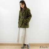 チェックシャギーウェストマークジャケット | A.NATALY | 詳細画像2 