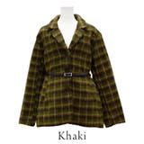 チェックシャギーウェストマークジャケット | A.NATALY | 詳細画像5 