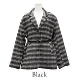 チェックシャギーウェストマークジャケット | A.NATALY | 詳細画像6 