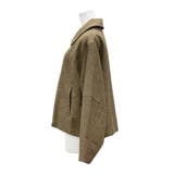 チェックツィードコクーンスリーブジャケット | A.NATALY | 詳細画像10 