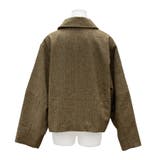 チェックツィードコクーンスリーブジャケット | A.NATALY | 詳細画像11 