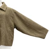 チェックツィードコクーンスリーブジャケット | A.NATALY | 詳細画像14 