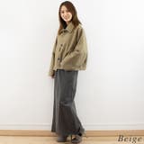 チェックツィードコクーンスリーブジャケット | A.NATALY | 詳細画像2 